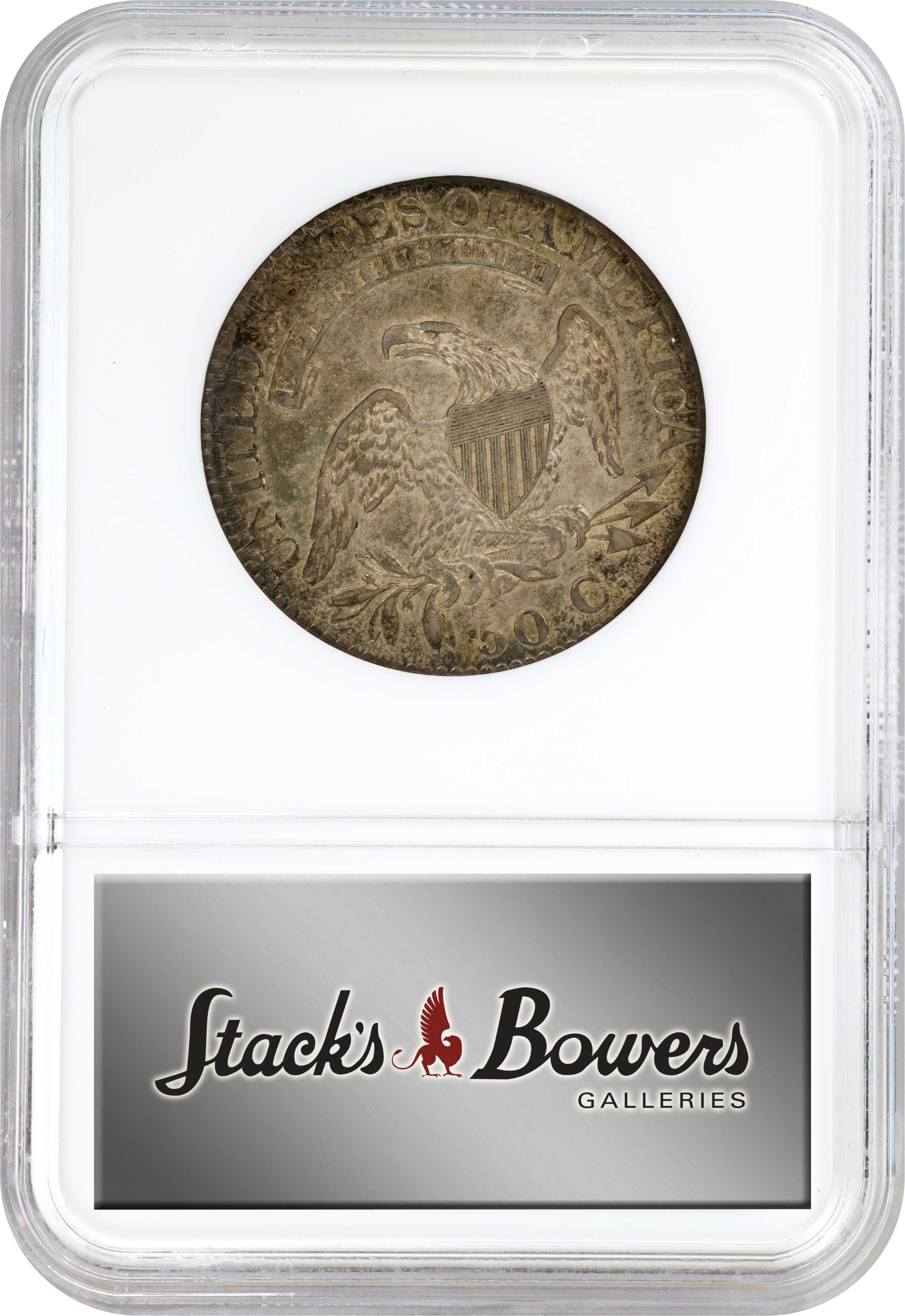 image for: 1824 Capped Bust Half Dollar. O-111. Rarity-3. AU-53 (NGC).