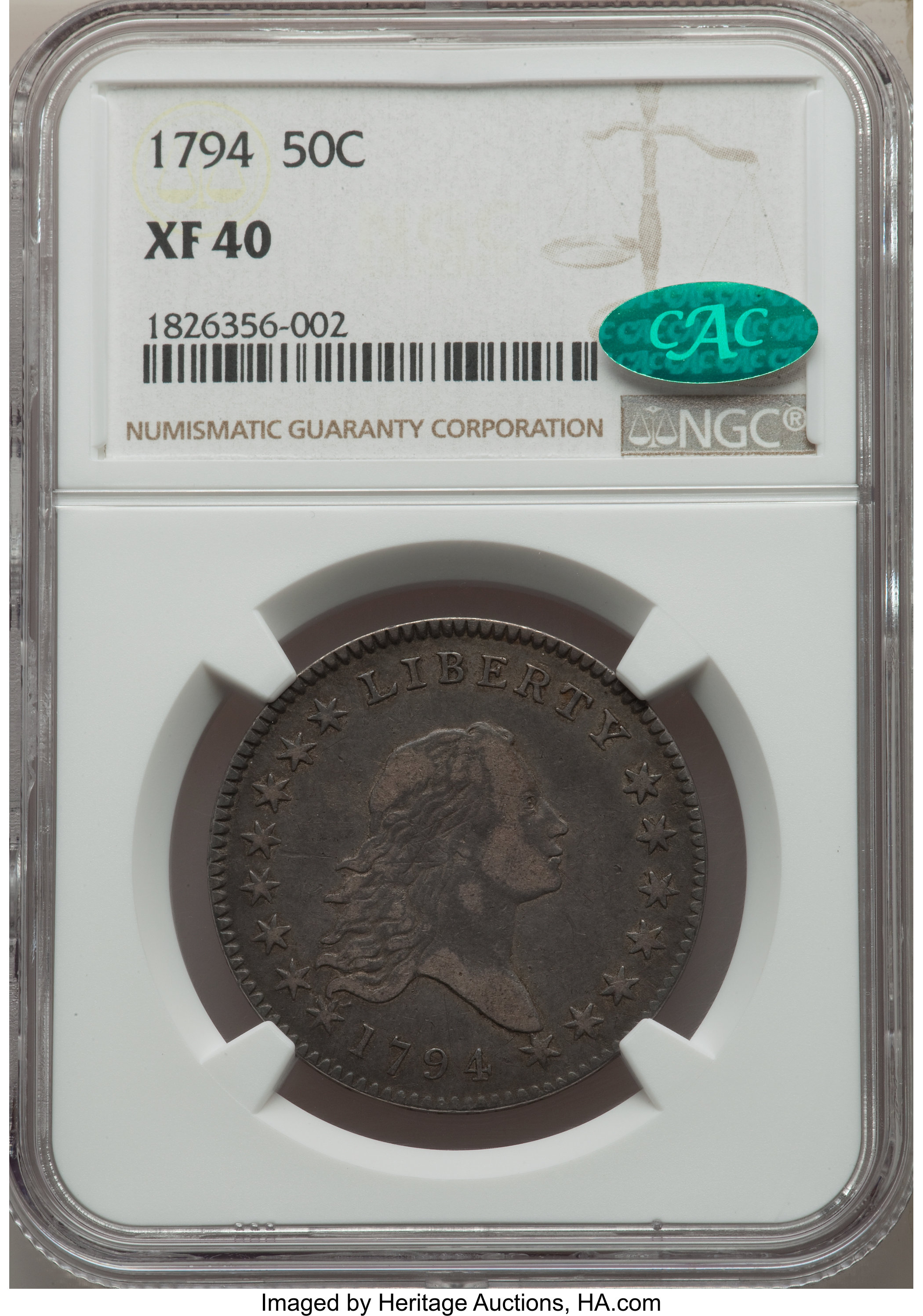 1794 50c O-101a AU53 thumbnail 17