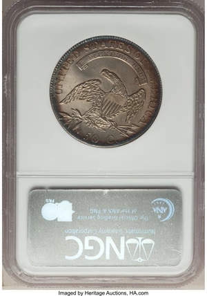 image for: 1808 50C O-107a, R.2, MS65 NGC....