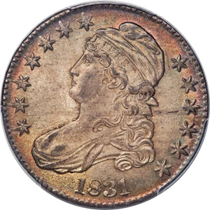 image for: 1831 50C O-112, R.3, MS65 PCGS....
