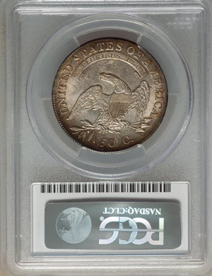 image for: 1808 50C O-106, R.3, AU58 NGC....