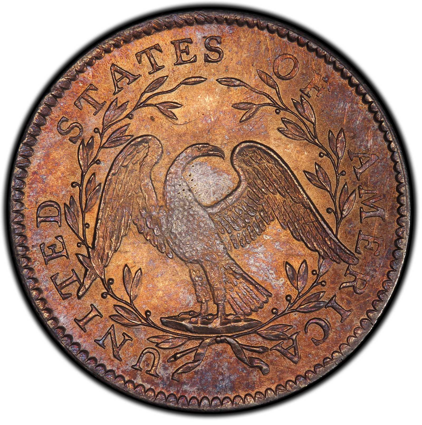 image for: 1795 Flowing Hair Half Dollar. Overton-121a. Rarity-4+. Y over Star. MS-64 (PCGS).