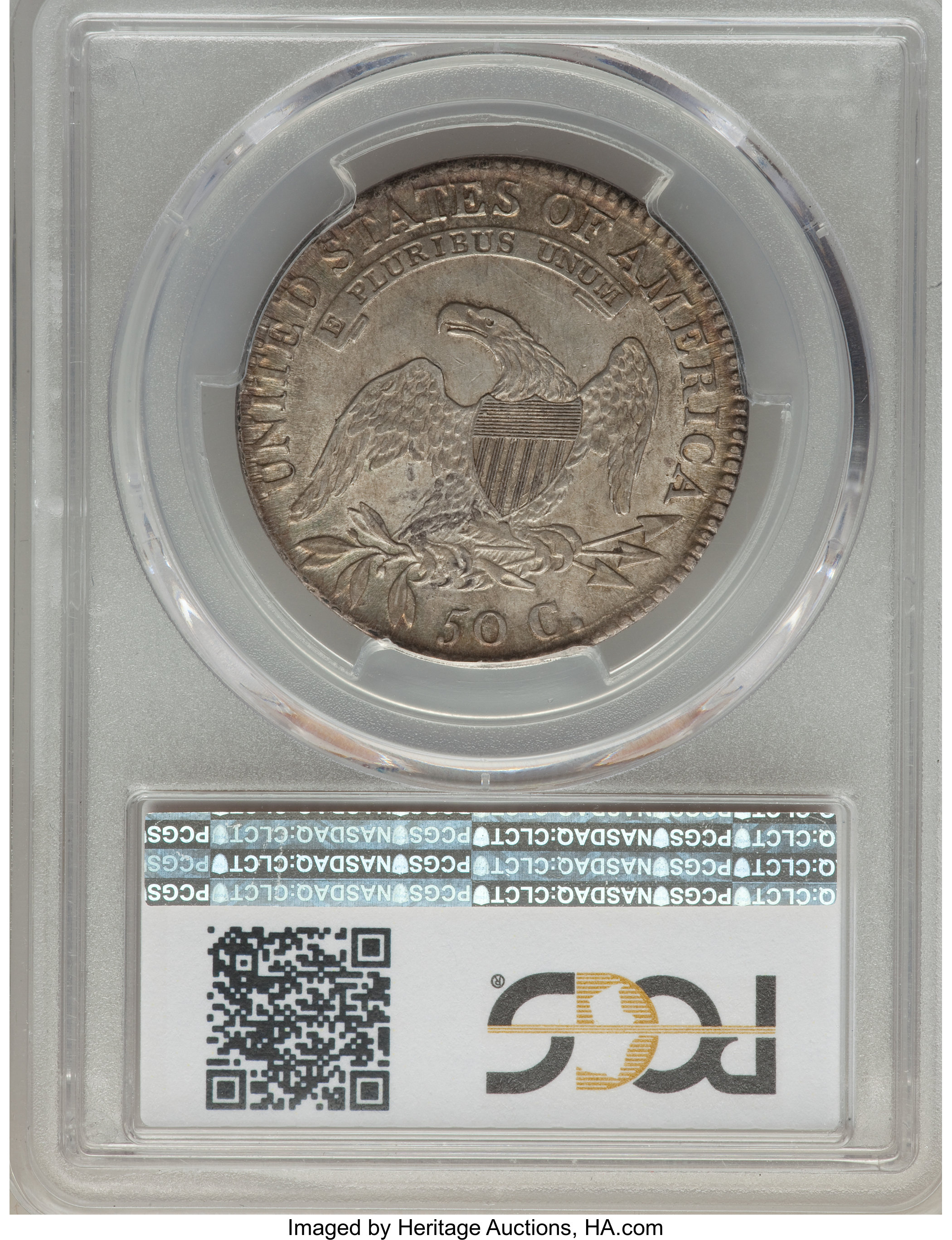 image for: 1817 50C O-106, R.2, AU55 PCGS....