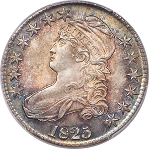 image for: 1825 50C O-114, R.1, MS66 PCGS....