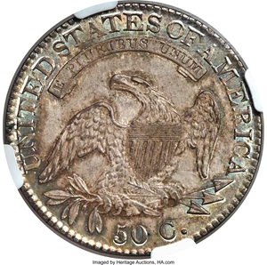 image for: 1822/1 50C O-101, R.1, MS62 NGC....