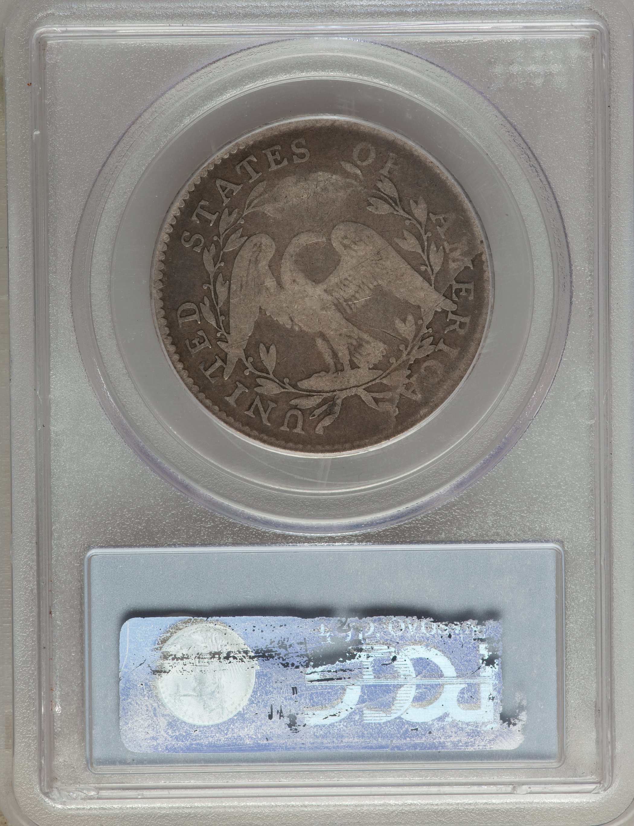 image for: 1795 50C 2 Leaves, O-122, T-5, R.5, VG10 PCGS. CAC....