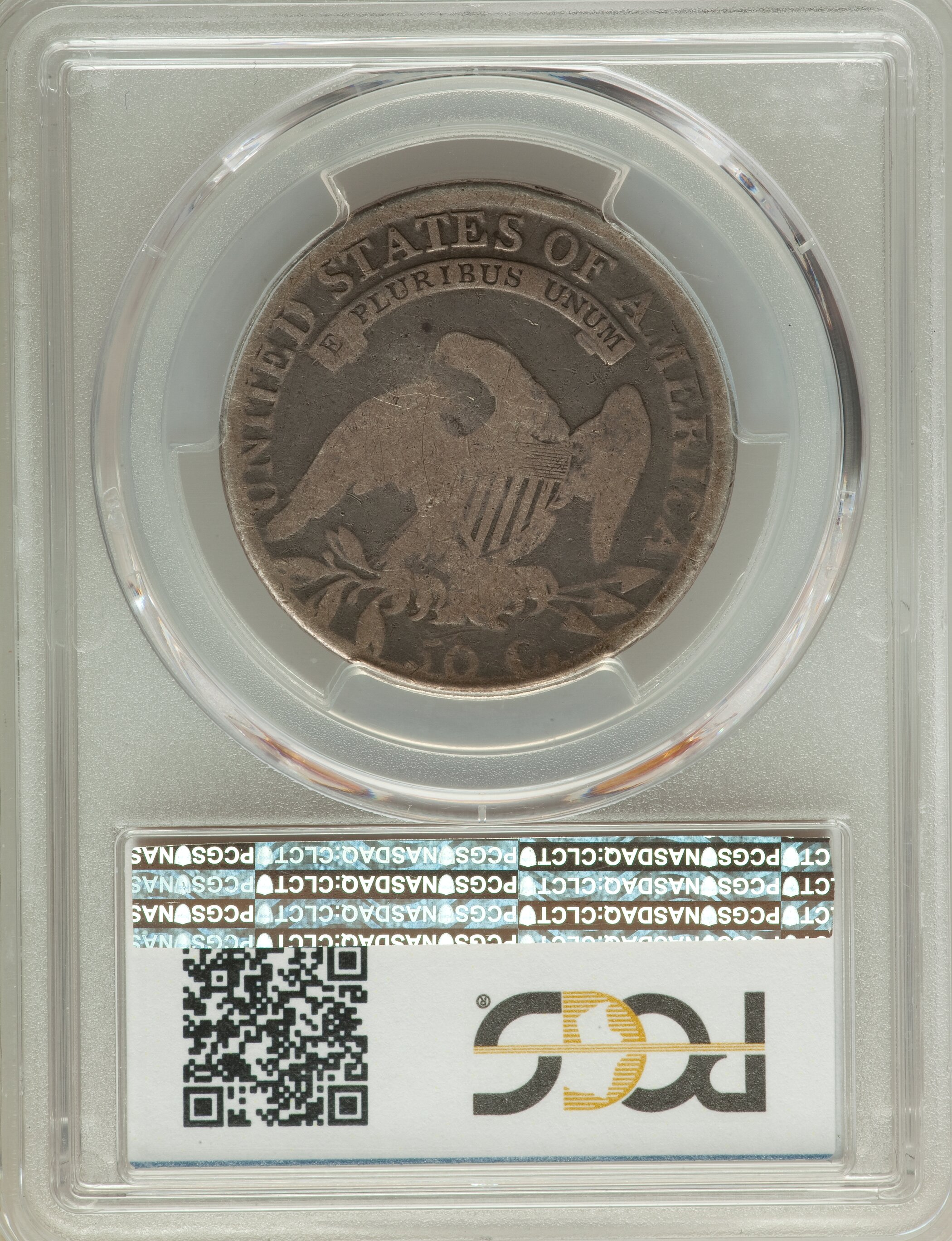image for: 1811/10 50C O-102, R.4, Good 4 PCGS. PCGS Population: (1/19). NGC Census: (0/8). Good 4 . Mintage 1,203,644. ...