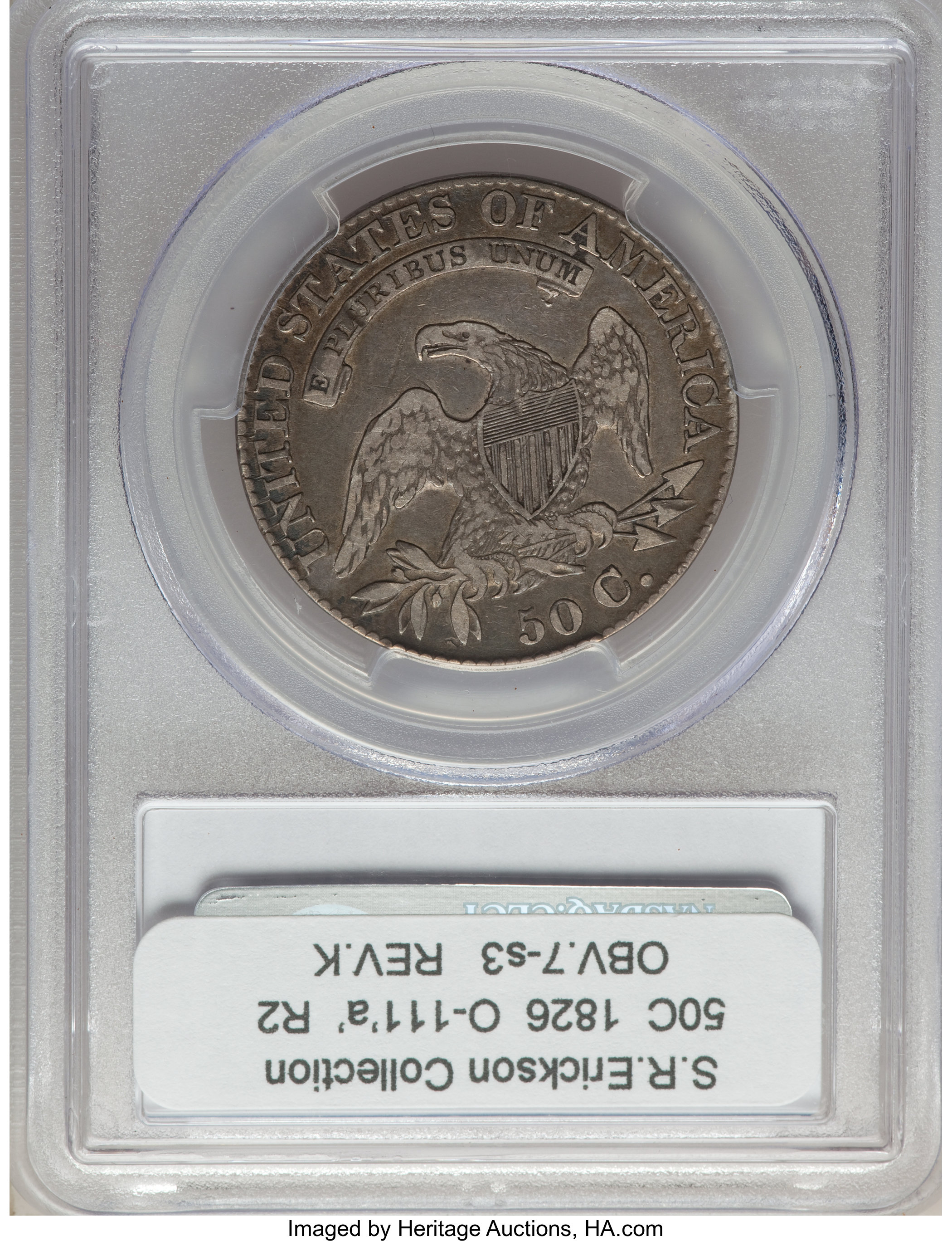 1826 50c O-111a VF20 thumbnail 4