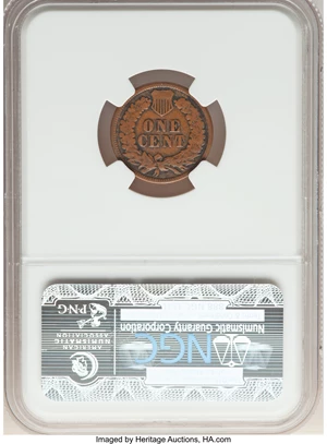 image for: No Date 1C Indian Cent -- Obverse Lamination -- Good 6 NGC....