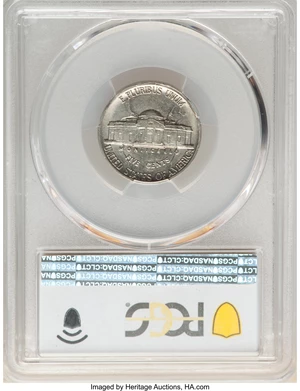 image for: 1984-P 5C Jefferson Nickel -- Cud Die Break Obverse and Reverse, Clashed Dies -- AU58 PCGS....