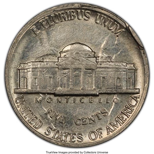 image for: 1984-P 5C Jefferson Nickel -- Cud Die Break Obverse and Reverse, Clashed Dies -- AU58 PCGS....