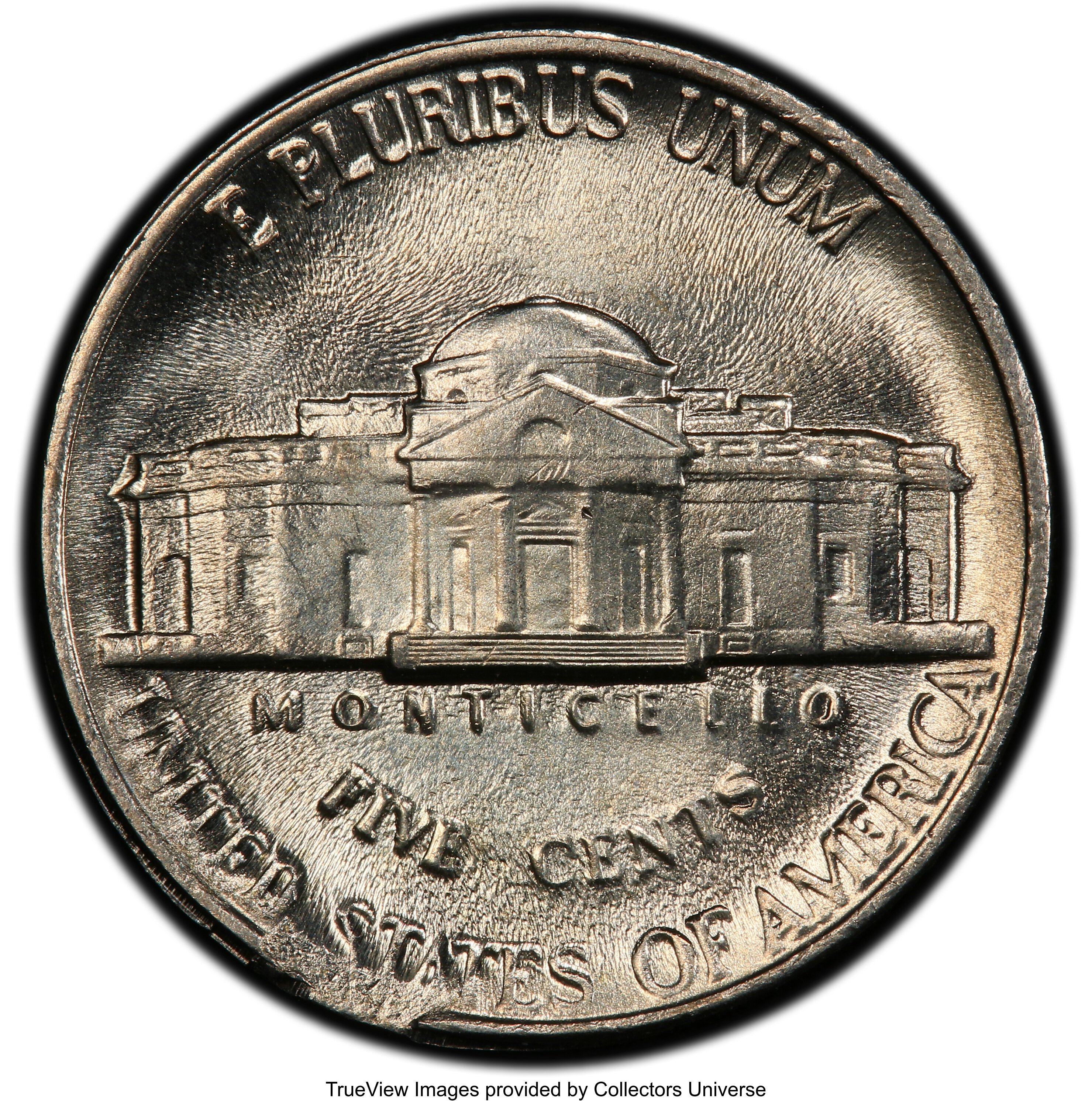 image for: 1989-P 5C Jefferson Nickel -- Collar Cud @9:00 - 12:00 -- MS63 PCGS....