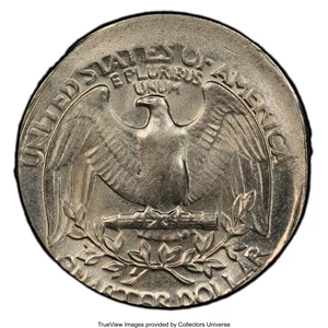 image for: 1984-P 25C Washington Quarter Dollar -- Struck 5% Off Center -- MS64 PCGS....