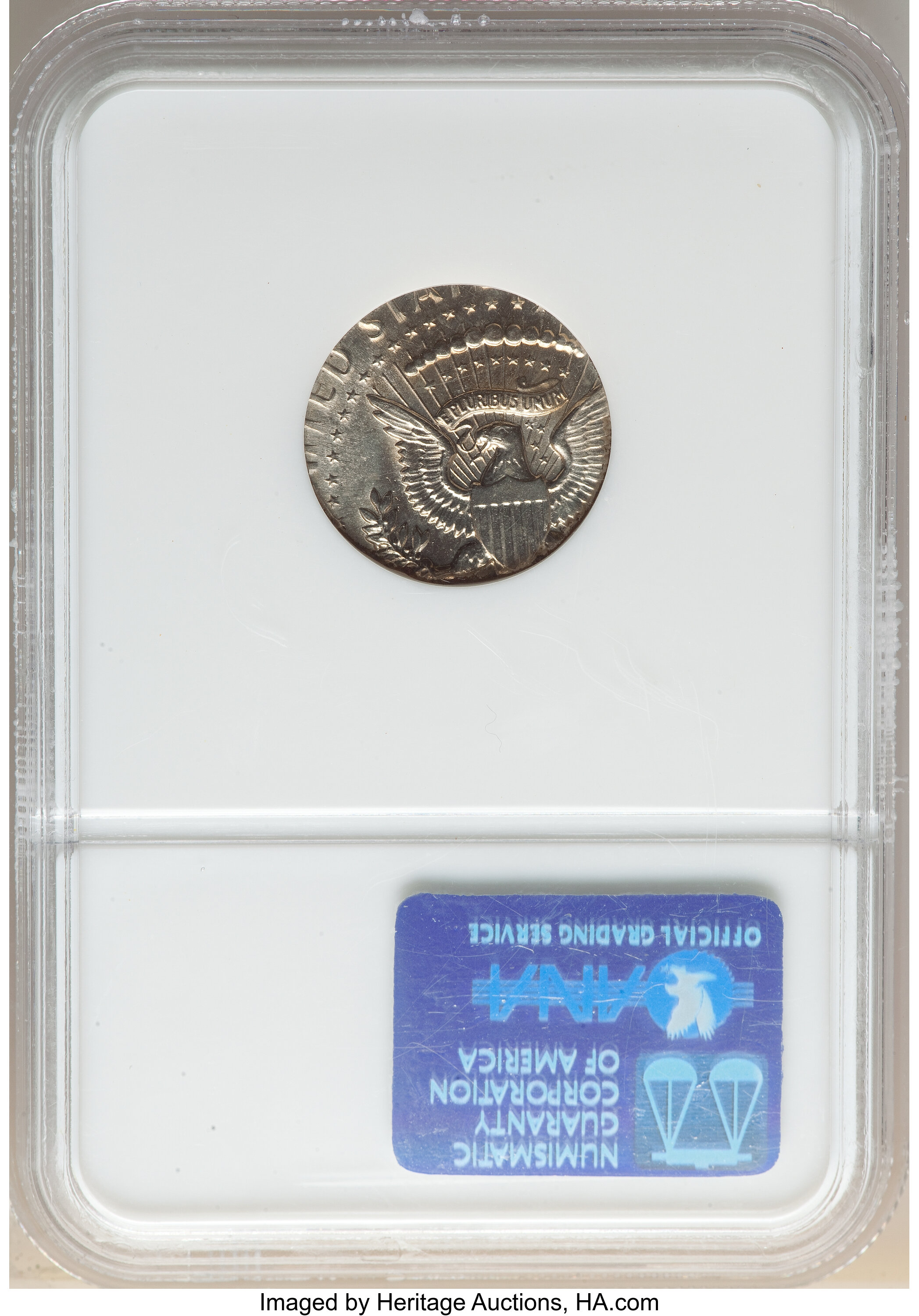 image for: No Date 50C Kennedy Half Dollar -- Struck On a Dime Planchet -- MS64 NGC....