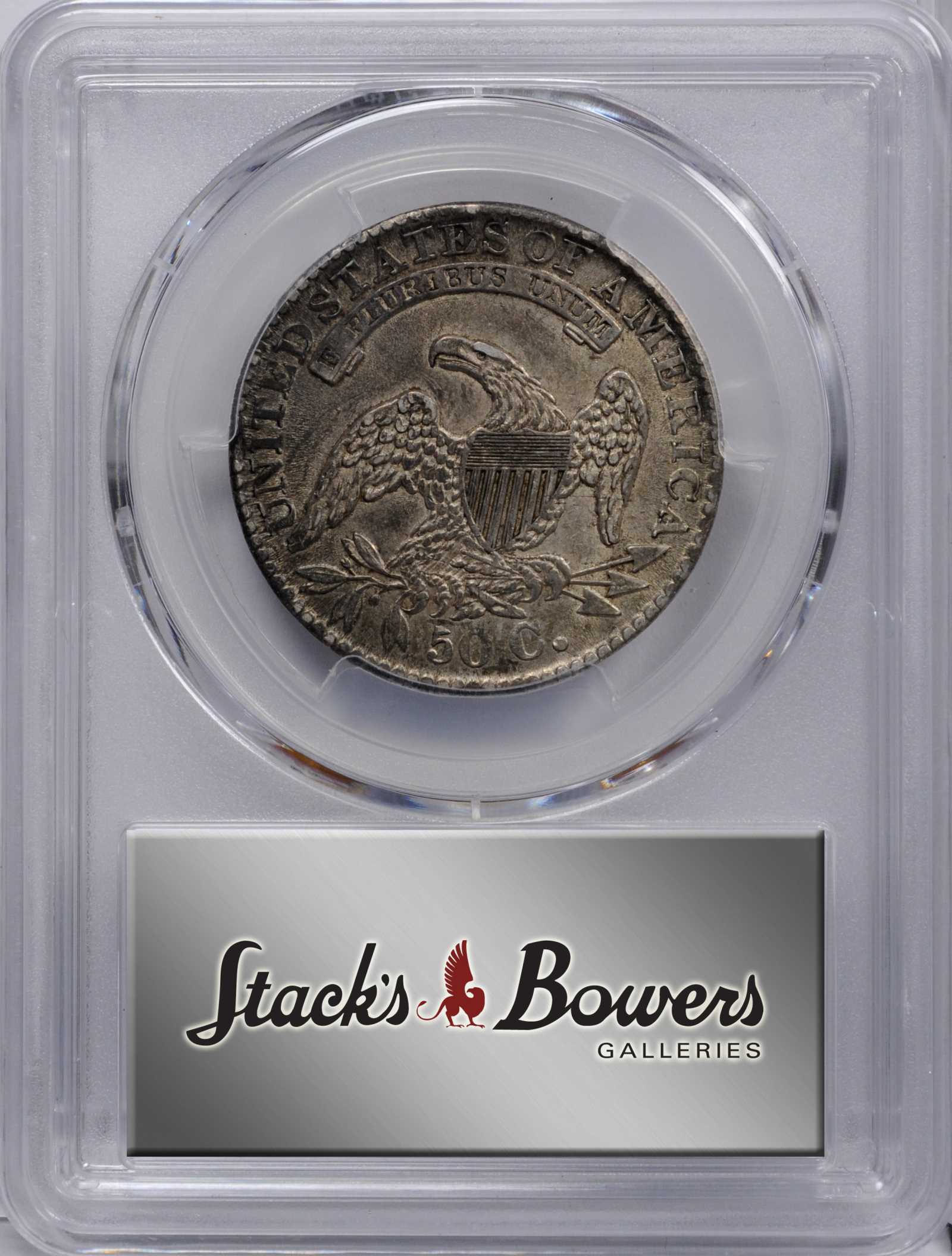 image for: 1832 Capped Bust Half Dollar. O-105. Small Letters. AU-55 (PCGS).