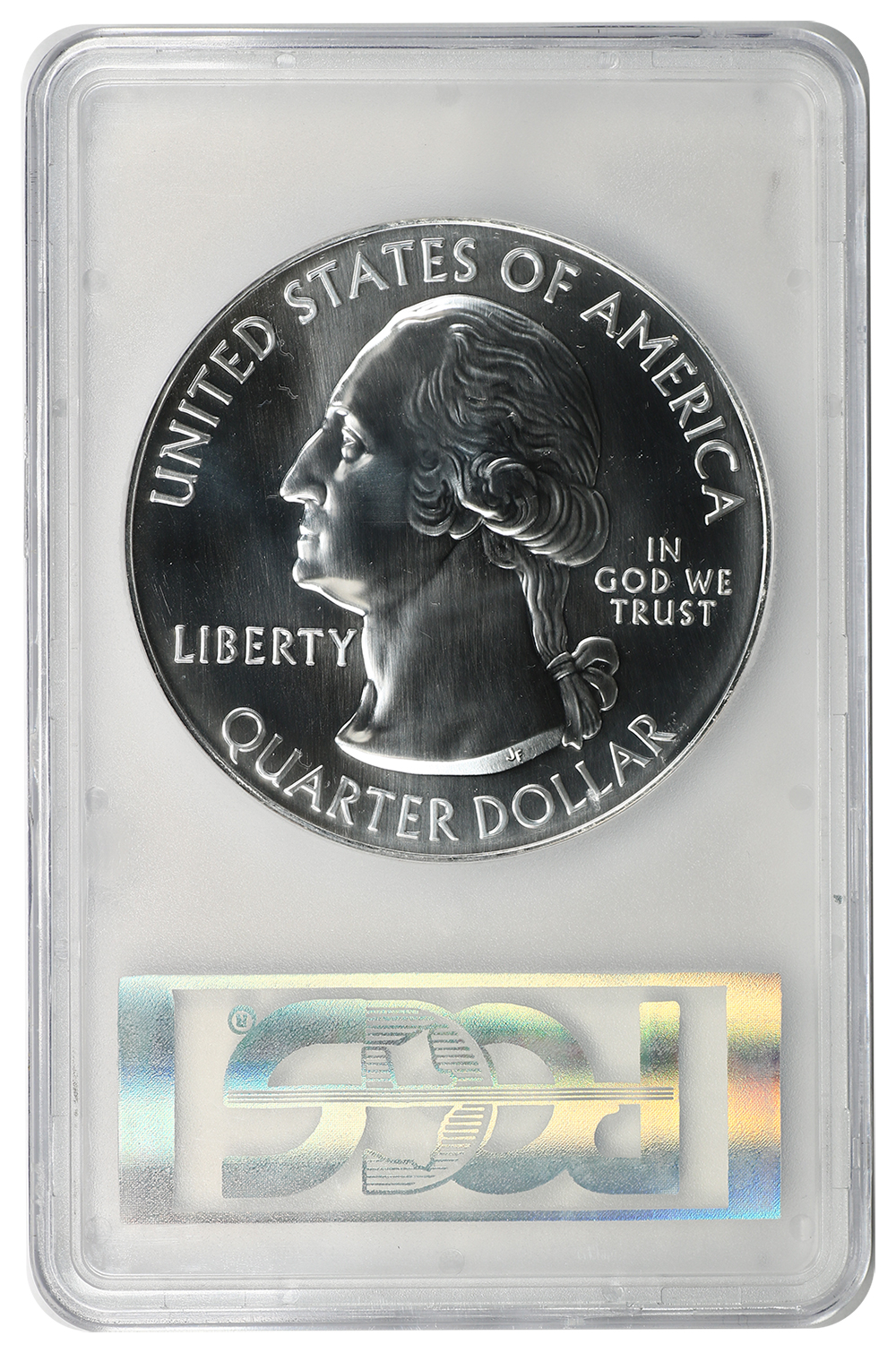 image for: 2010 Yellowstone NP 5oz Silver 25c PCGS MS69 (First Strike  Mercanti Signature)