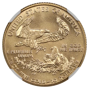 image for: 1993 Gold Eagle $10 NGC MS69