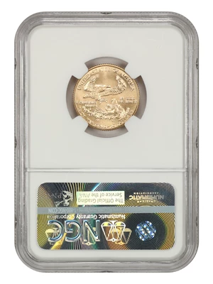 image for: 1993 Gold Eagle $10 NGC MS69