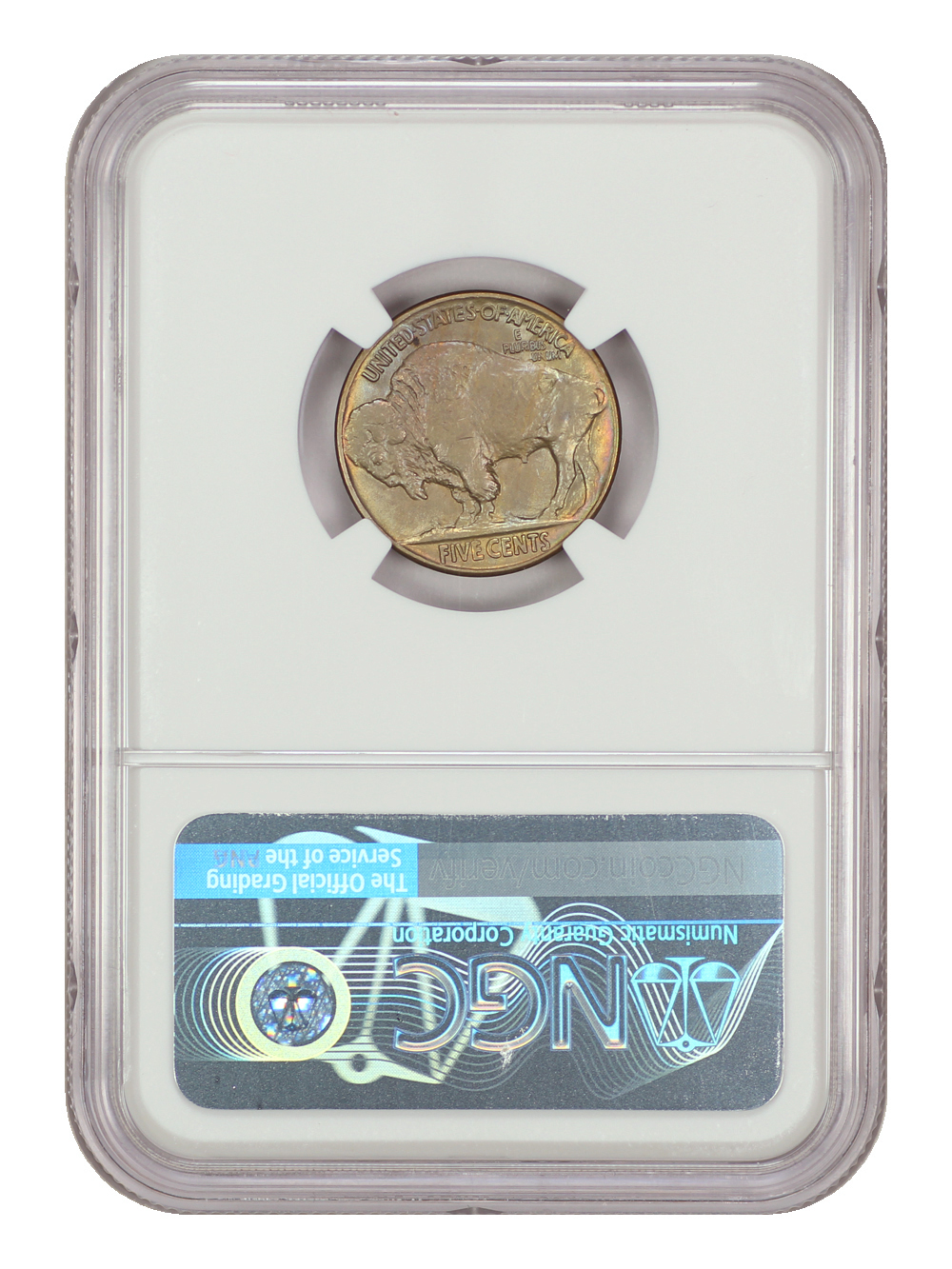 1919 5c VG10 CAC thumbnail 25