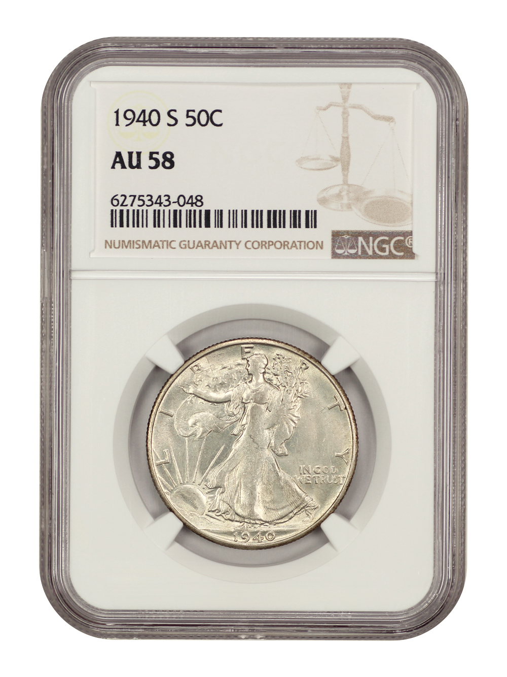1940-S 50c F15 CAC thumbnail 15