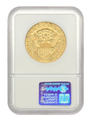 image for: 1804 $10 NGC AU58 (Crosslet 4)
