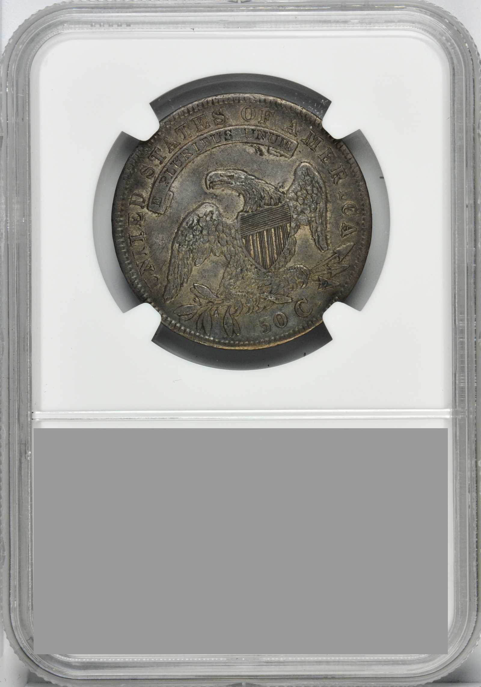 image for: 1834 Capped Bust Half Dollar. O-108. Rarity-2. Large Date, Small Letters. AU-50 (NGC).