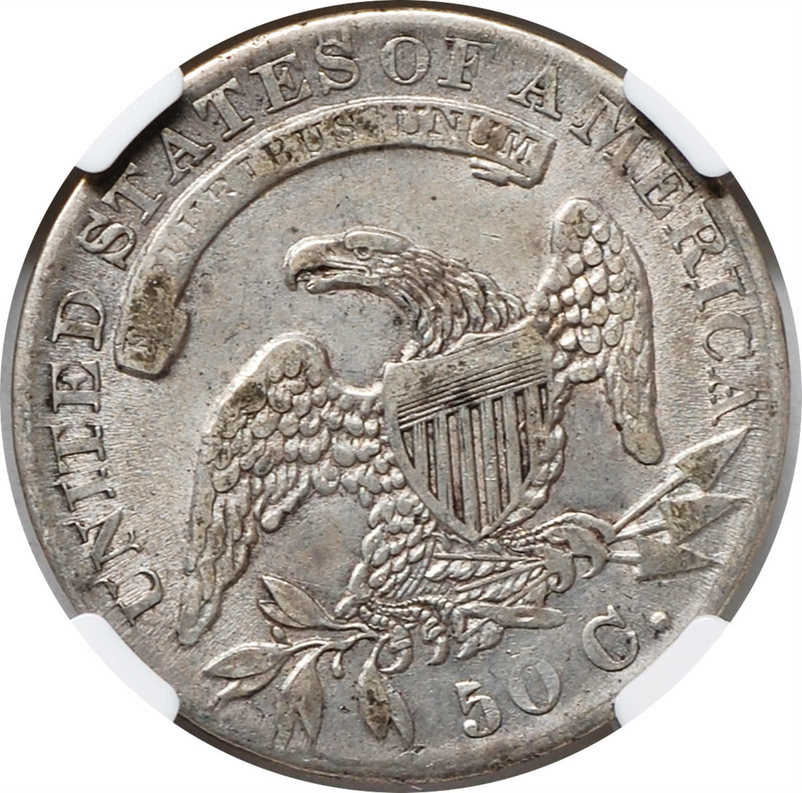 image for: 1832 Capped Bust Half Dollar. O-121. Rarity-3. Small Letters. VF-35 (NGC).