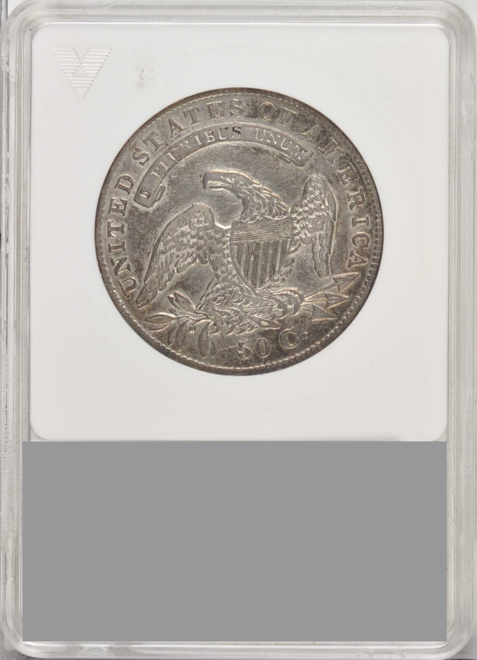image for: 1836 Capped Bust Half Dollar. Lettered Edge. O-117. Rarity-3. AU-50 (ANACS). OH.