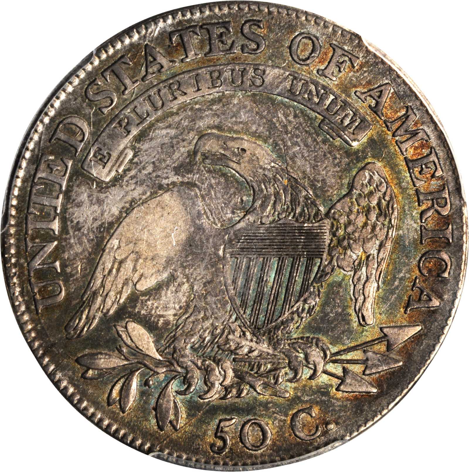 image for: 1809 Capped Bust Half Dollar. O-114a. Rarity-5. EF-45 (PCGS). CAC.