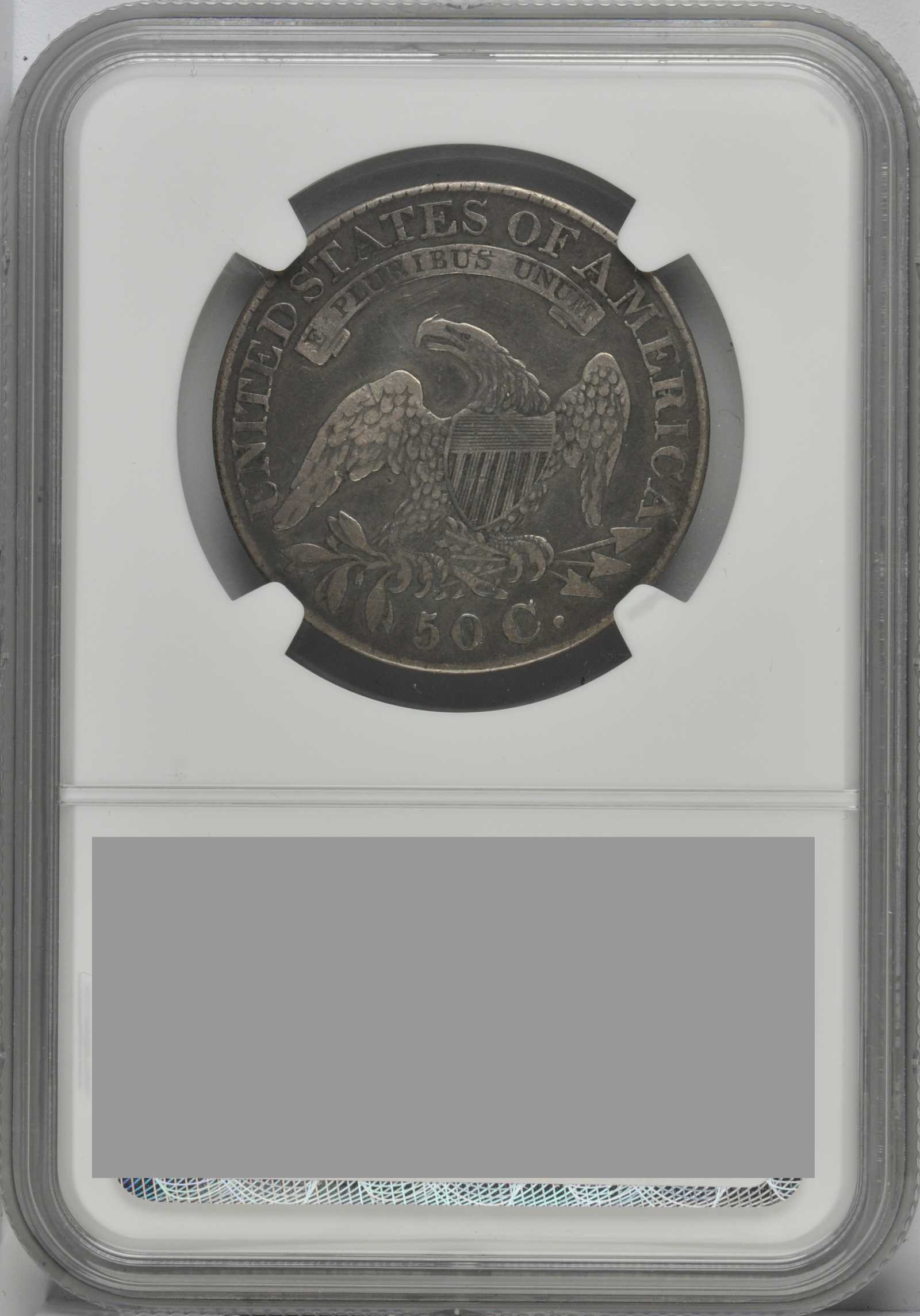 image for: 1828 Capped Bust Half Dollar. O-105. Rarity-5. Curl Base No Knob 2. Fine-15 (NGC).