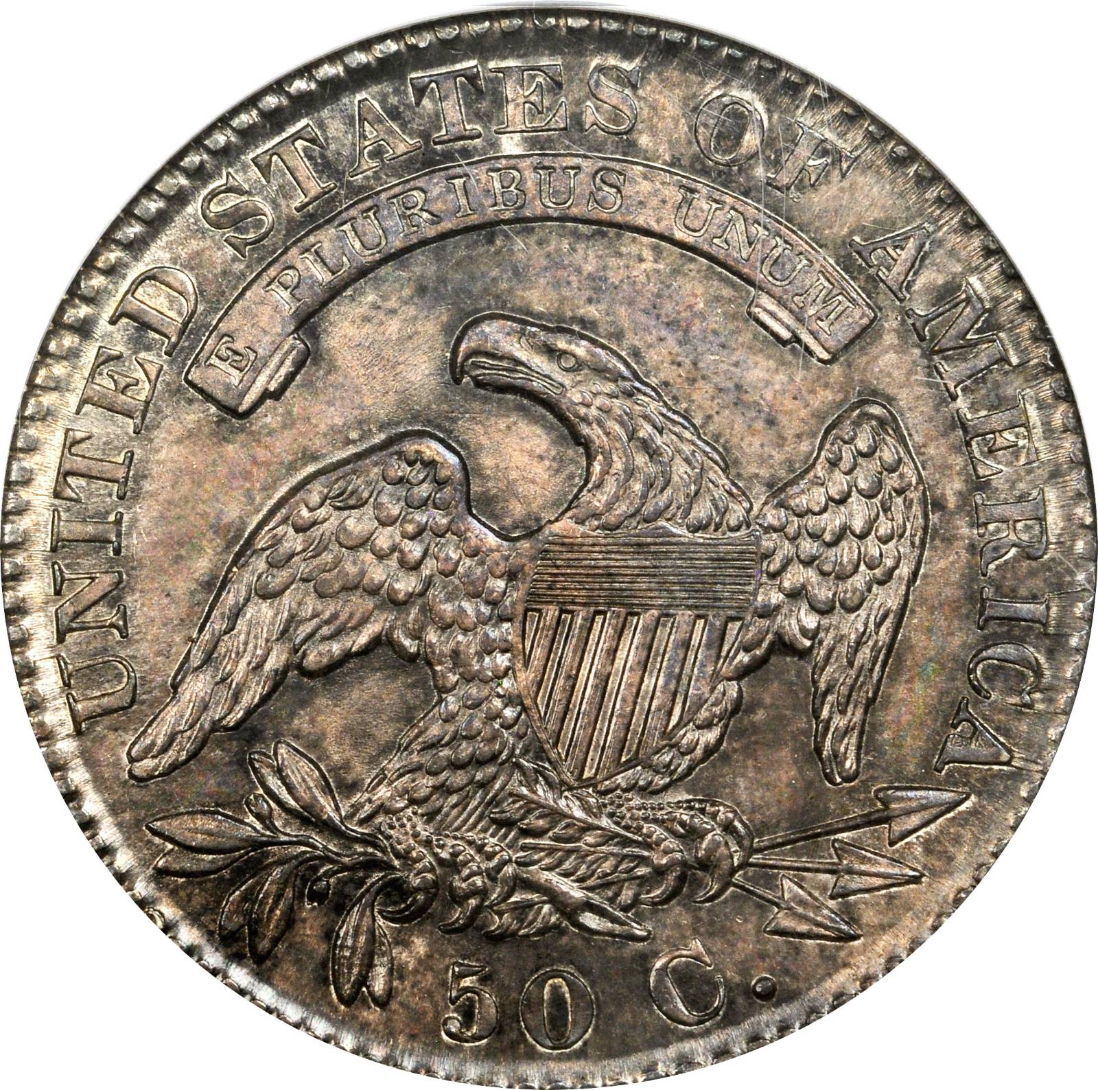image for: 1829 Capped Bust Half Dollar. O-108. Rarity-2. Small Letters. MS-64 (NGC).