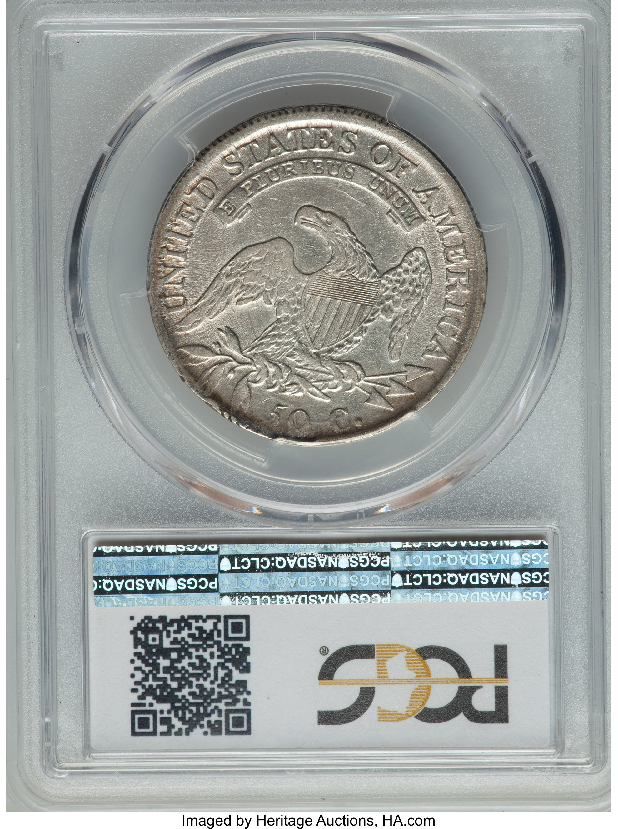image for: 1811/10 50C O-102, R.4, XF40 PCGS. PCGS Population: (1/9). NGC Census: (1/4). XF40. Mintage 1,203,644. From The jwb10...