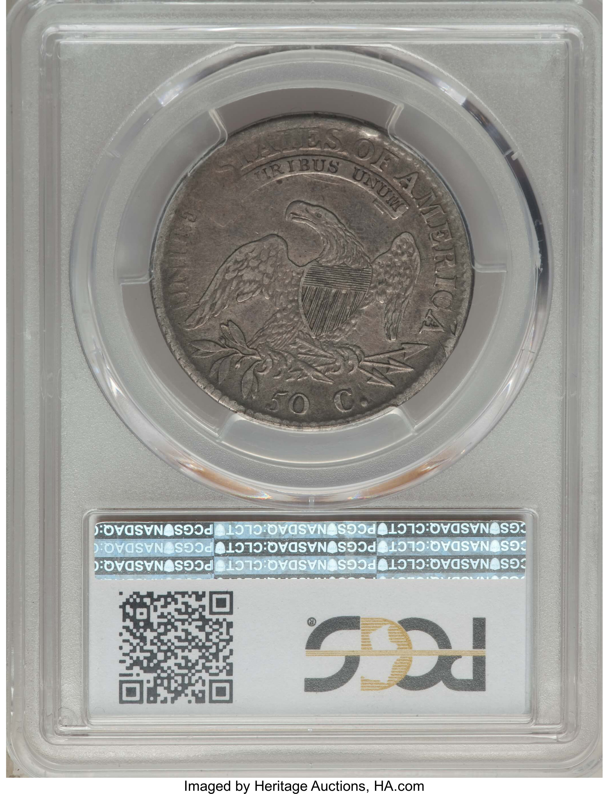 image for: 1813 50C O-106a, R.2, XF40 PCGS. PCGS Population: (4/6). NGC Census: (3/5). XF40. ...