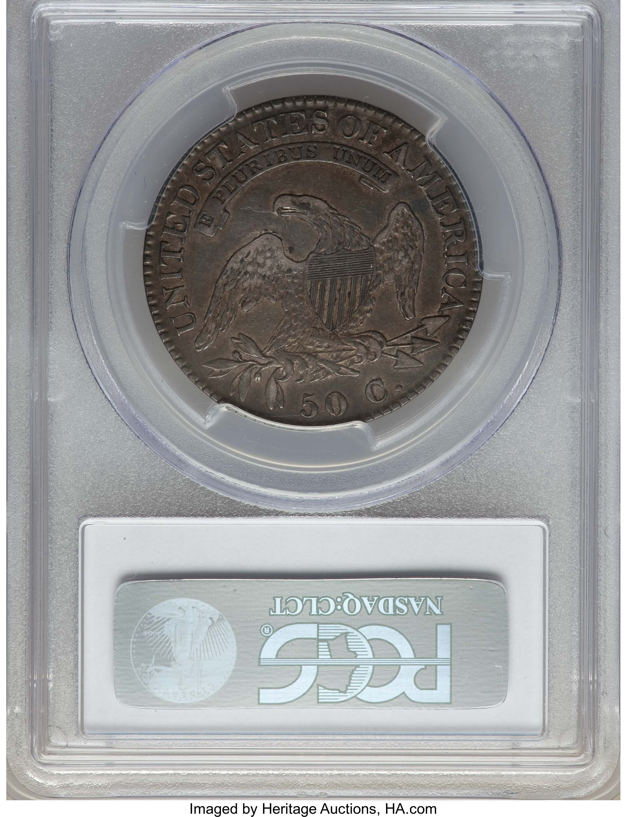 image for: 1822 50C O-115, R.3, VF35 PCGS. PCGS Population: (1/8). NGC Census: (0/12).  Mintage 1,559,573. ...