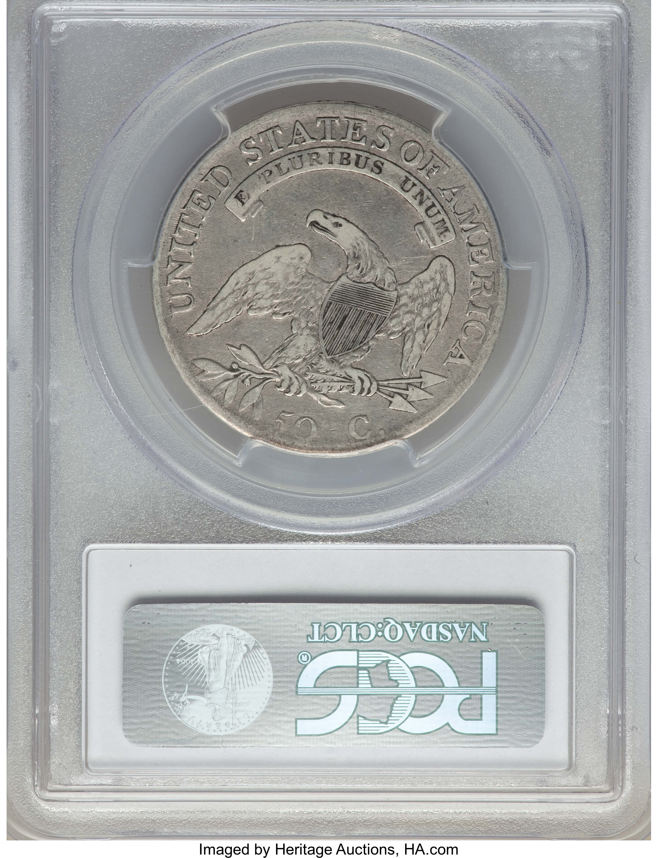 image for: 1808 50C O-108, R.3, VF20 PCGS. PCGS Population: (4/9). NGC Census: (0/4). VF20. ...