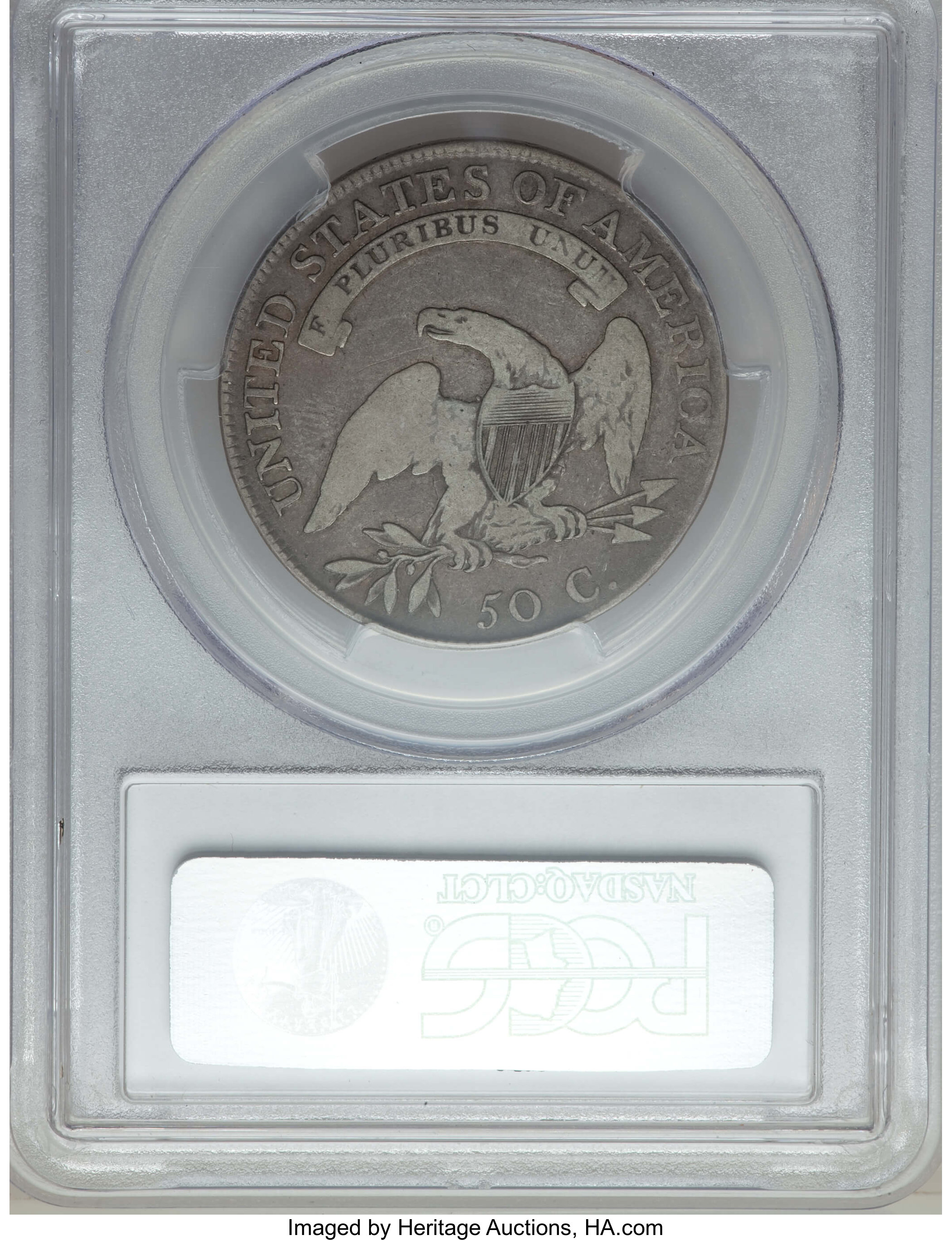 image for: 1808 50C O-102, High R.5, VG10 PCGS. PCGS Population: (1/6). NGC Census: (0/3).  ...