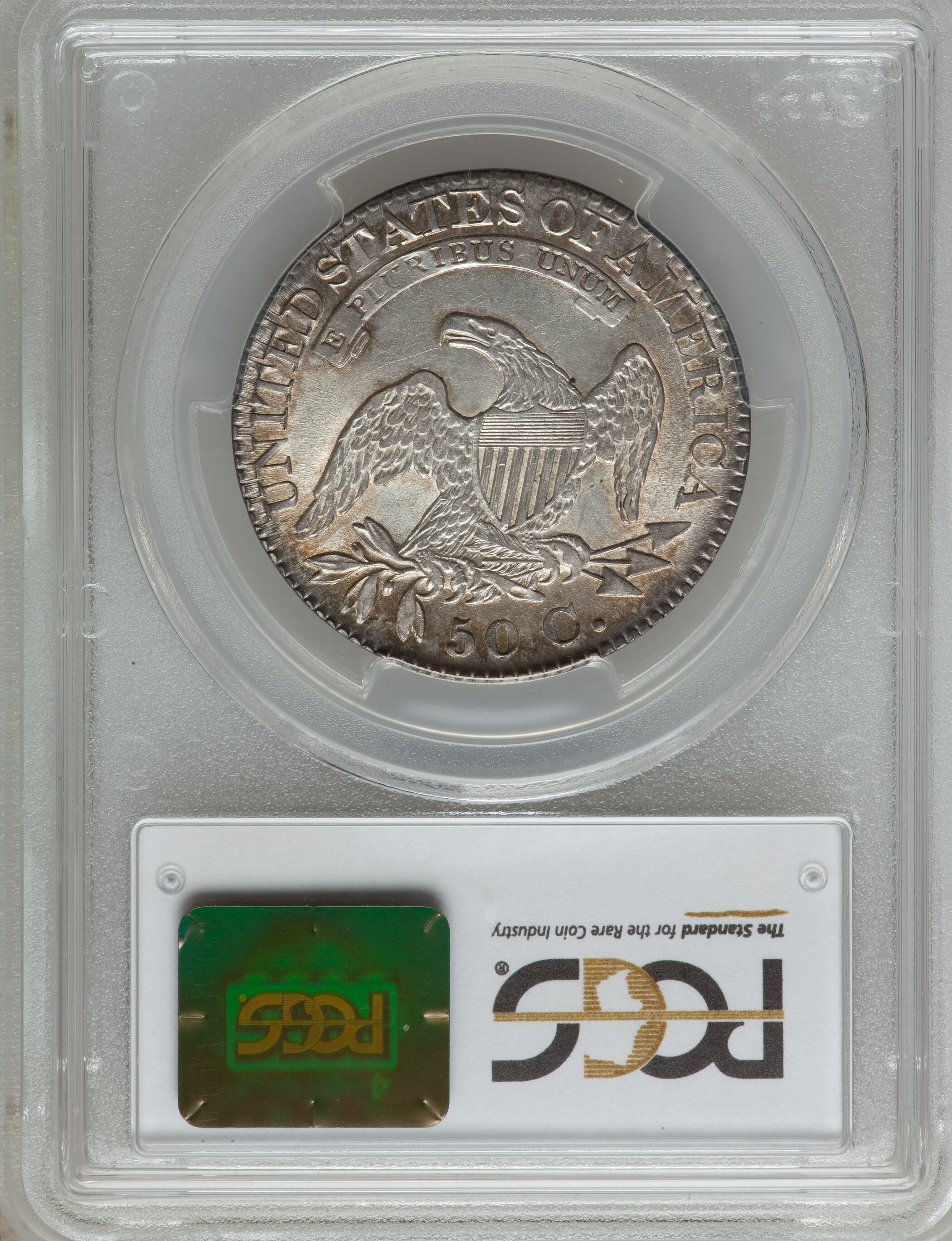 image for: 1824 50C O-116, R.3, AU58 PCGS. CAC....