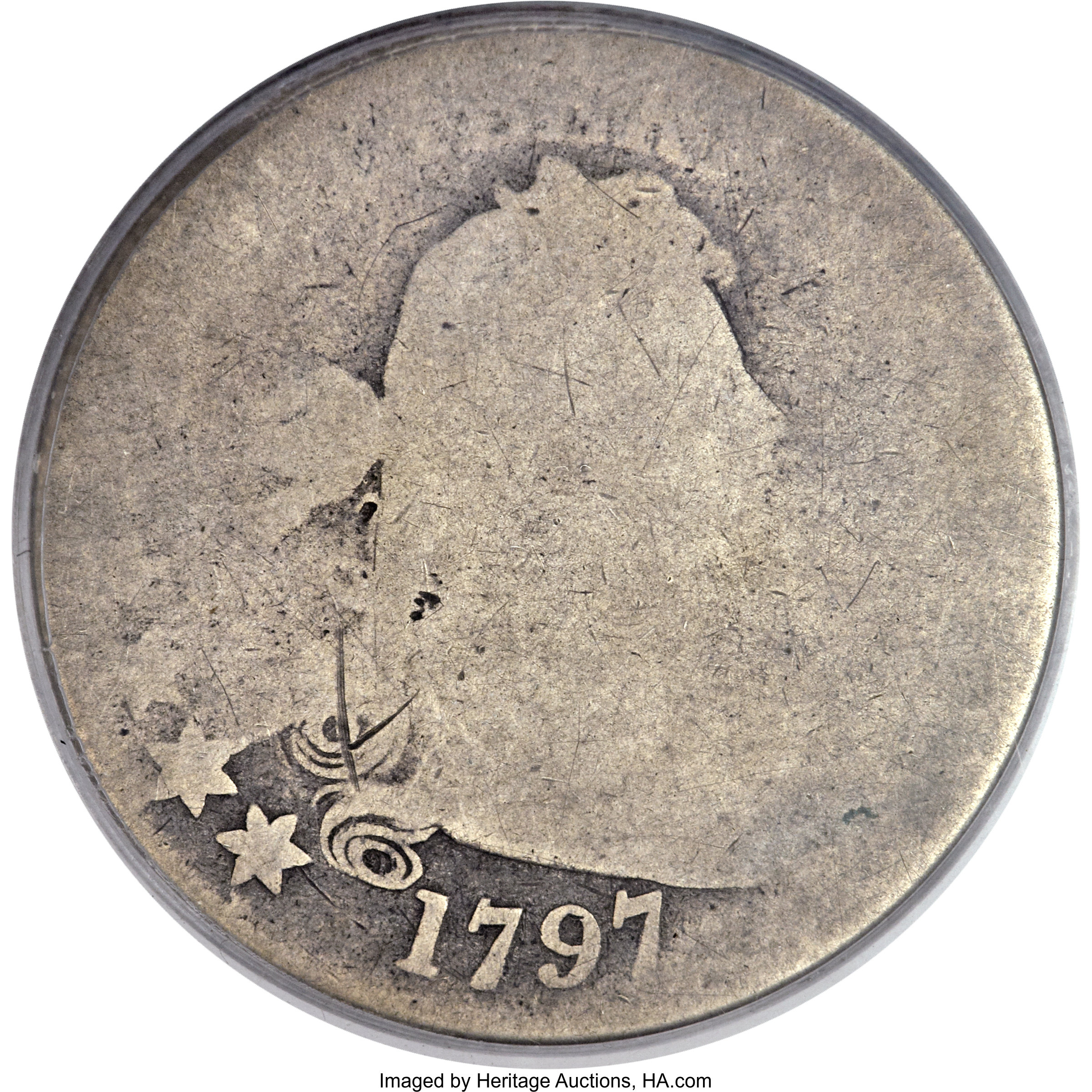 image for: 1797 50C O-101a, R.5, Poor 1 PCGS....