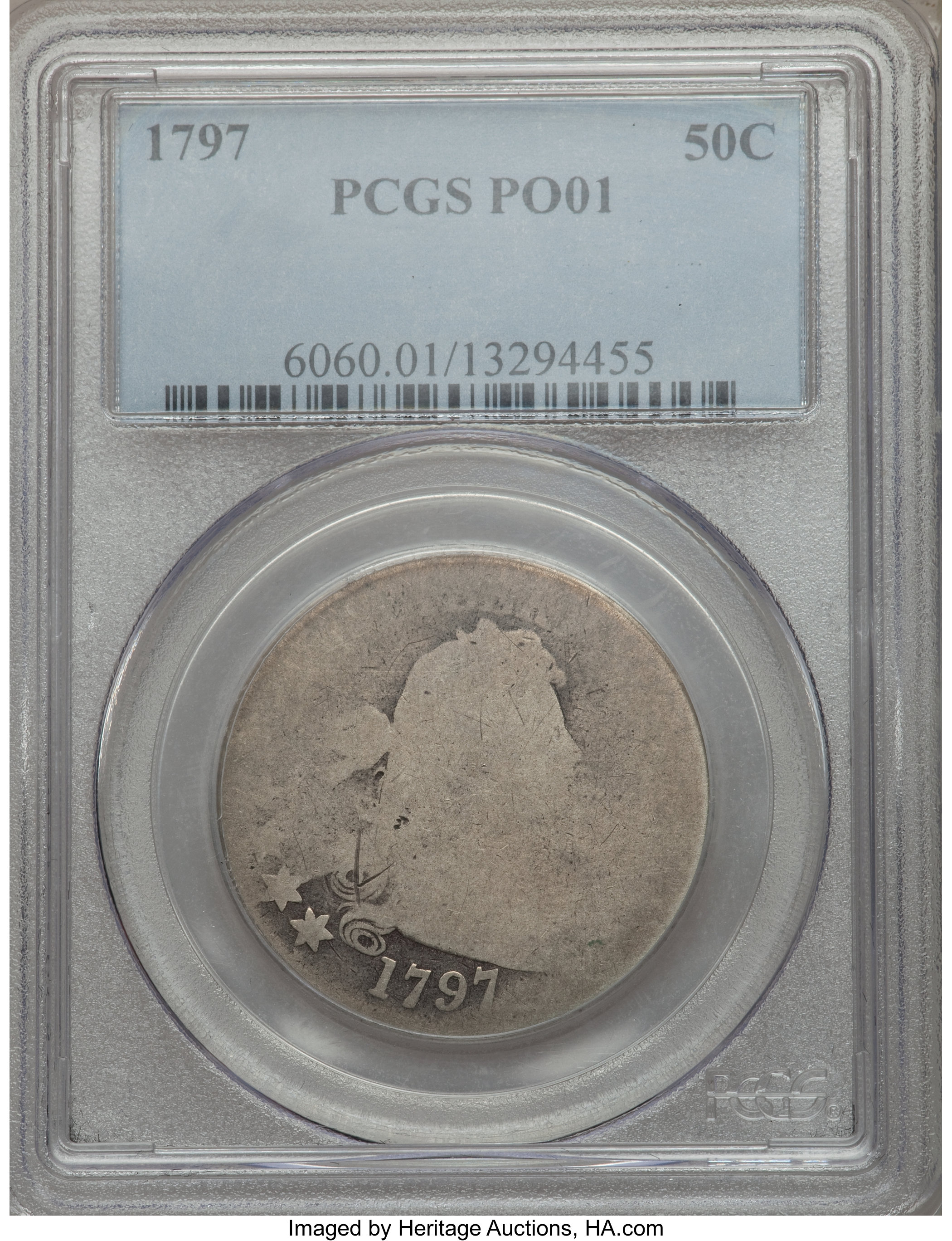 image for: 1797 50C O-101a, R.5, Poor 1 PCGS....