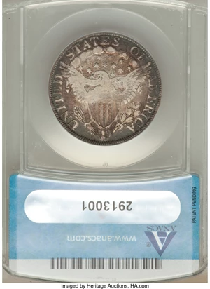 image for: 1803 50C Large 3, Small Reverse Stars, O-102a, High R.3, Fine 15 ANACS. NGC Census: (0/0). PCGS Population (0/3). ...