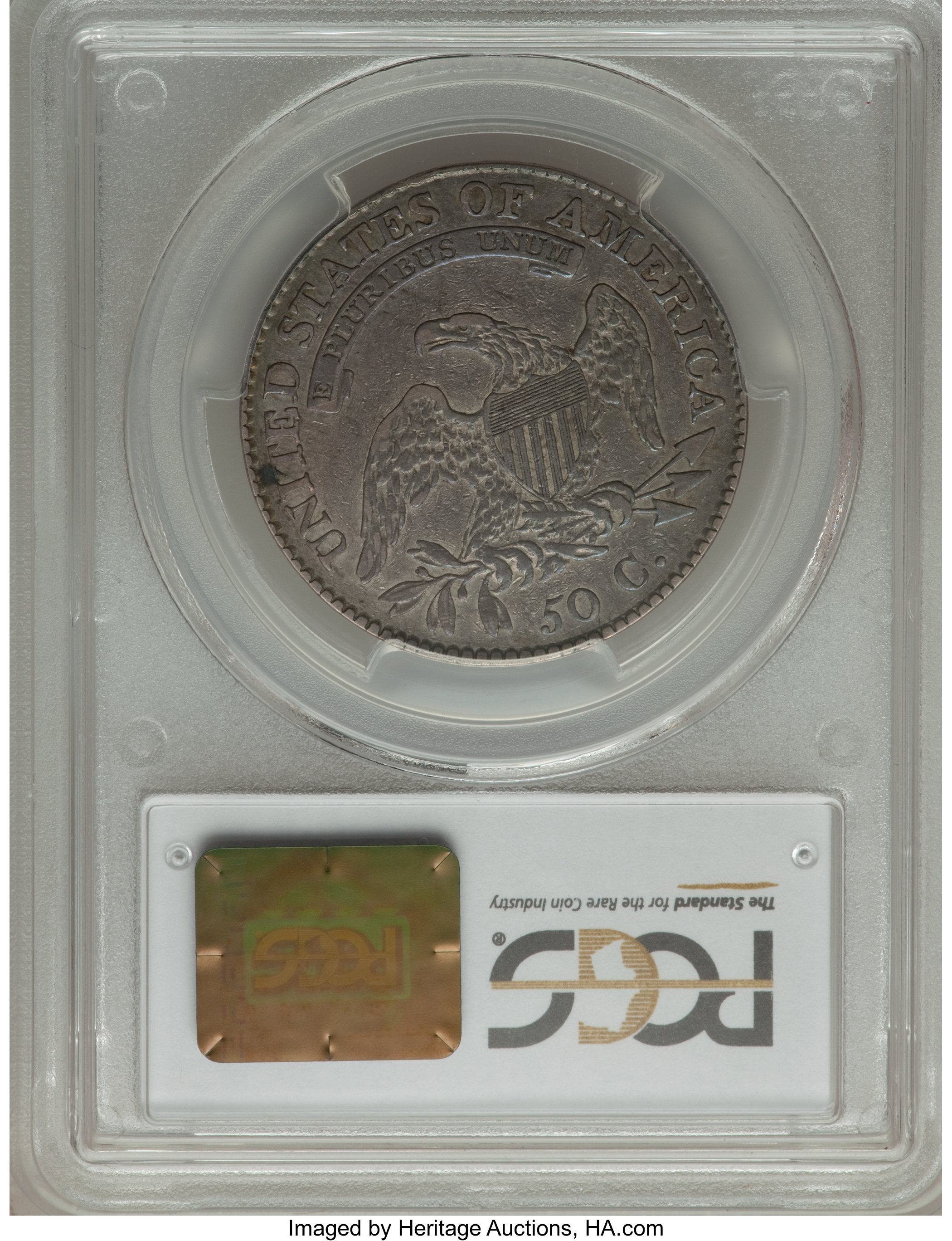 image for: 1817/3 50C O-101, R.3, VF35 PCGS. PCGS Population (1/1). NGC Census: (0/0). Mintage: 1,215,567. ...