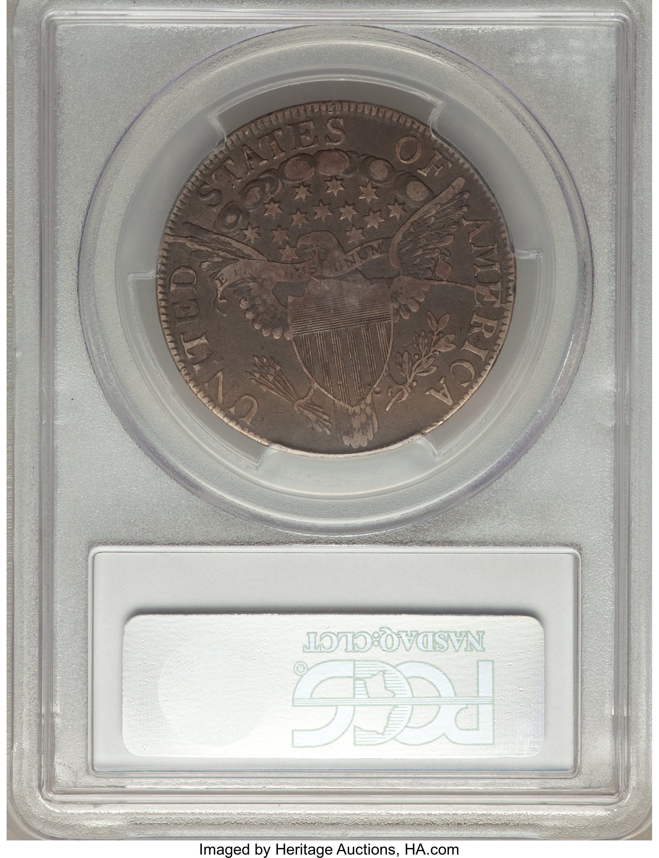 image for: 1806 50C Pointed 6, Stem, O-114a, R.4, VF25 PCGS. CAC....