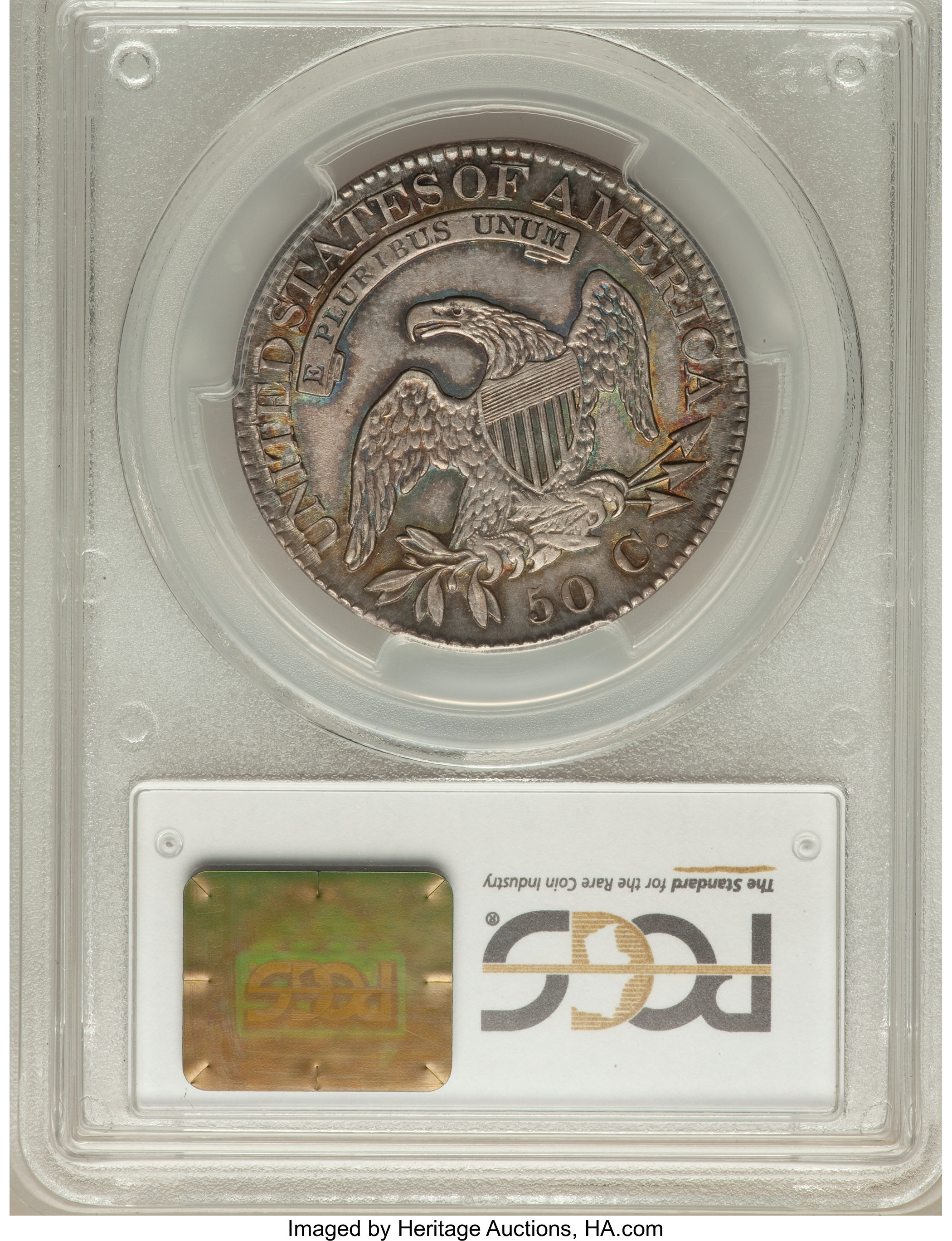 image for: 1824 50C O-115, R.2, MS62 PCGS....