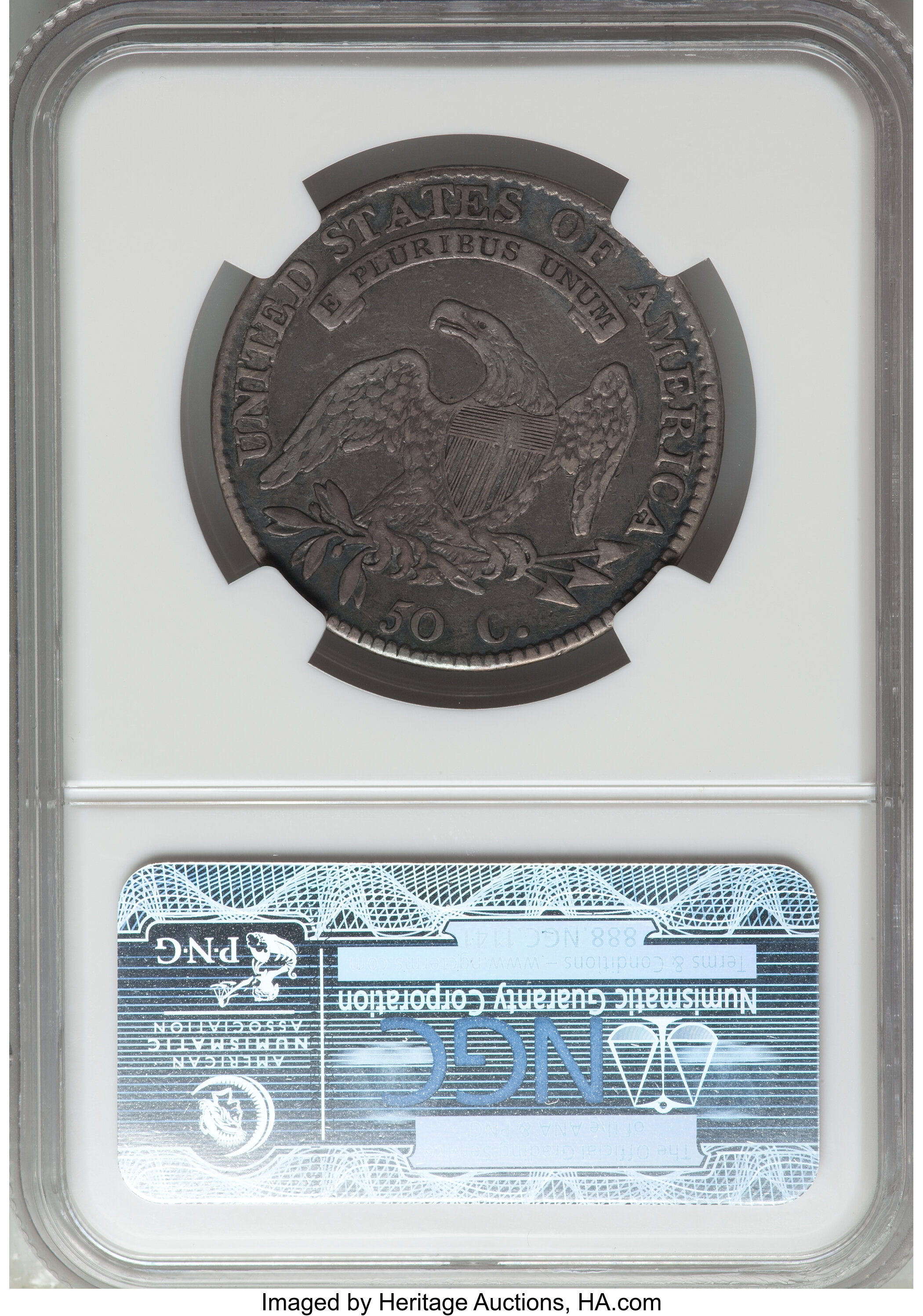 image for: 1812/1 50C Large 8, O-101, R.5, VF20 NGC....