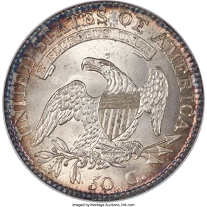 image for: 1812/1 50C Small 8, O-102, R.2, MS63 NGC. CAC....