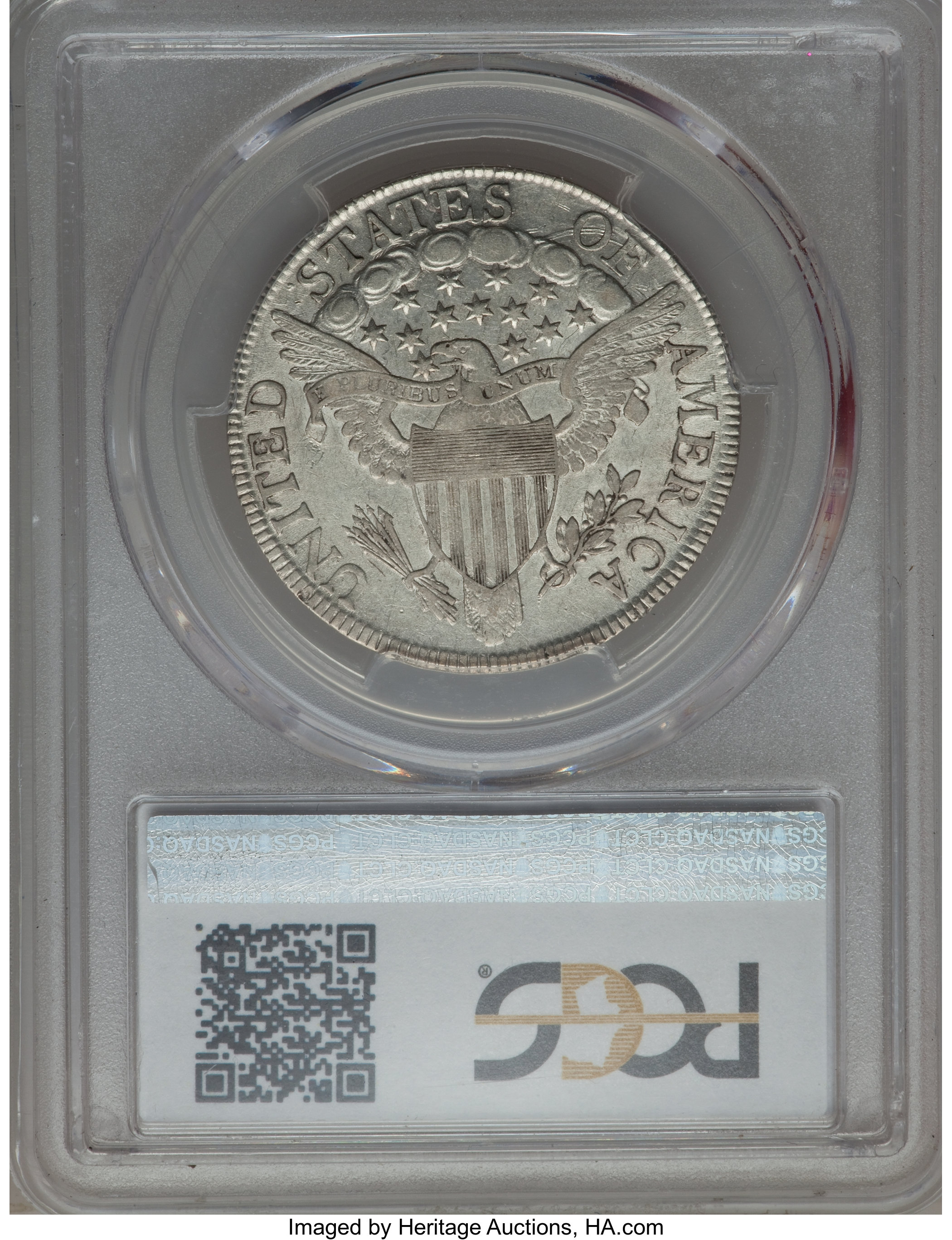 image for: 1807 50C Draped Bust, O-103, T-11, R.3, XF40 PCGS....