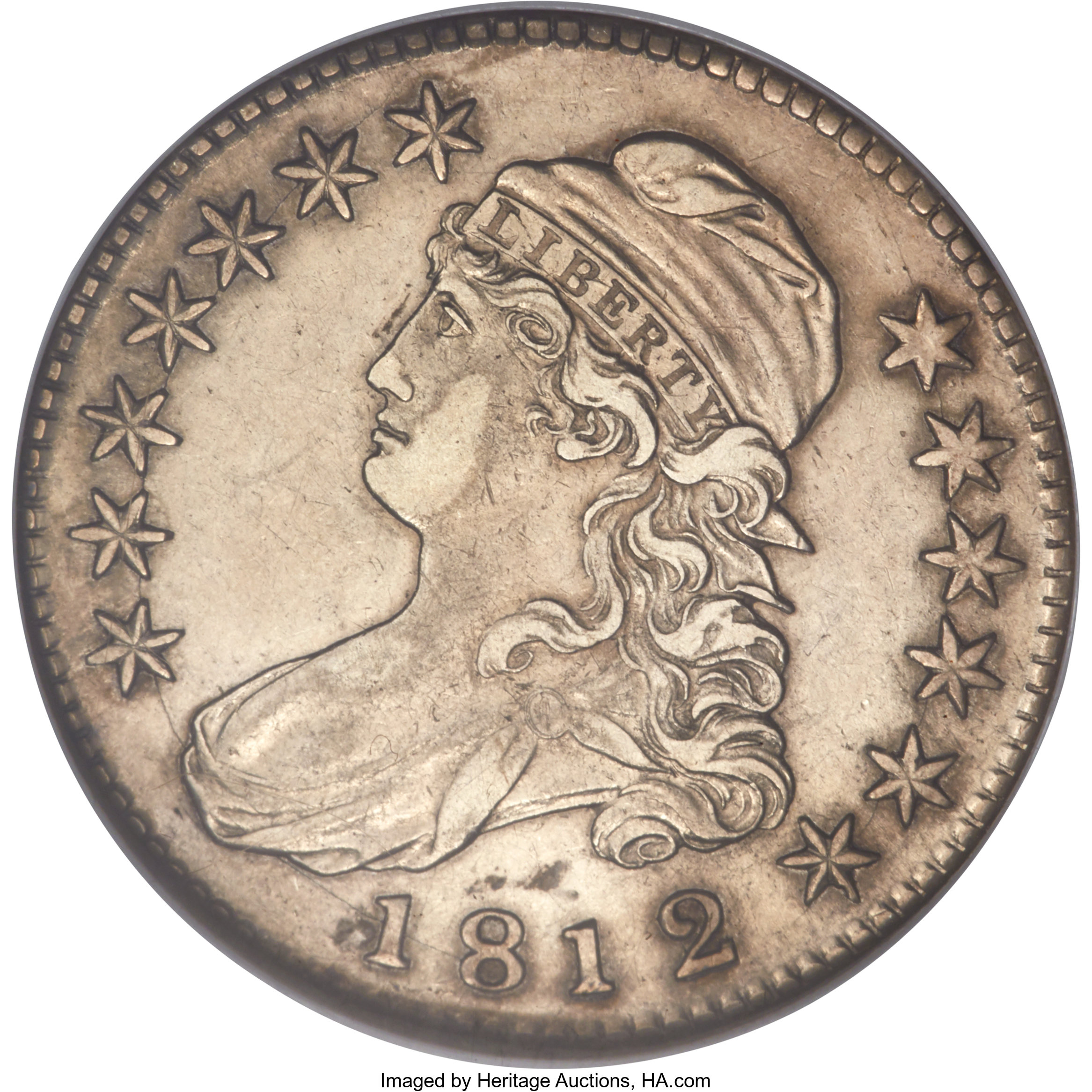 1812/1 50c Large 8, O-101a MS