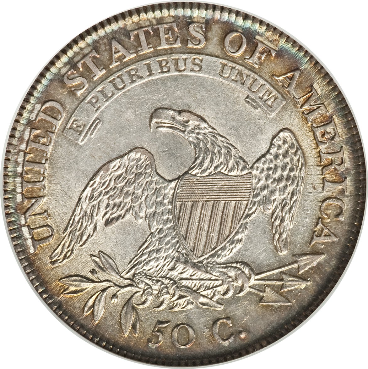 image for: 1809 50C III Edge, O-107a, R.4, MS62 NGC....