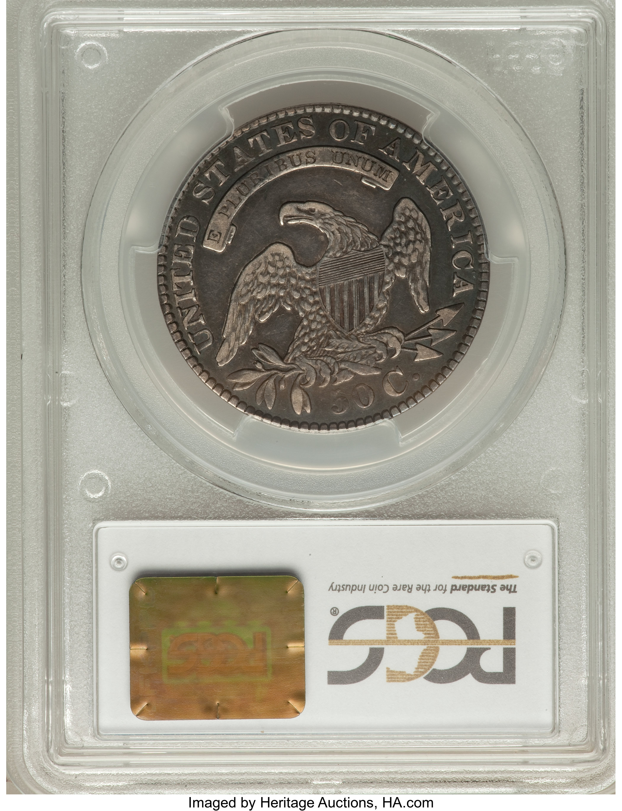 image for: 1829/7 50C O-102 VF30 PCGS. PCGS Population (3/10). NGC Census: (0/31).  ...