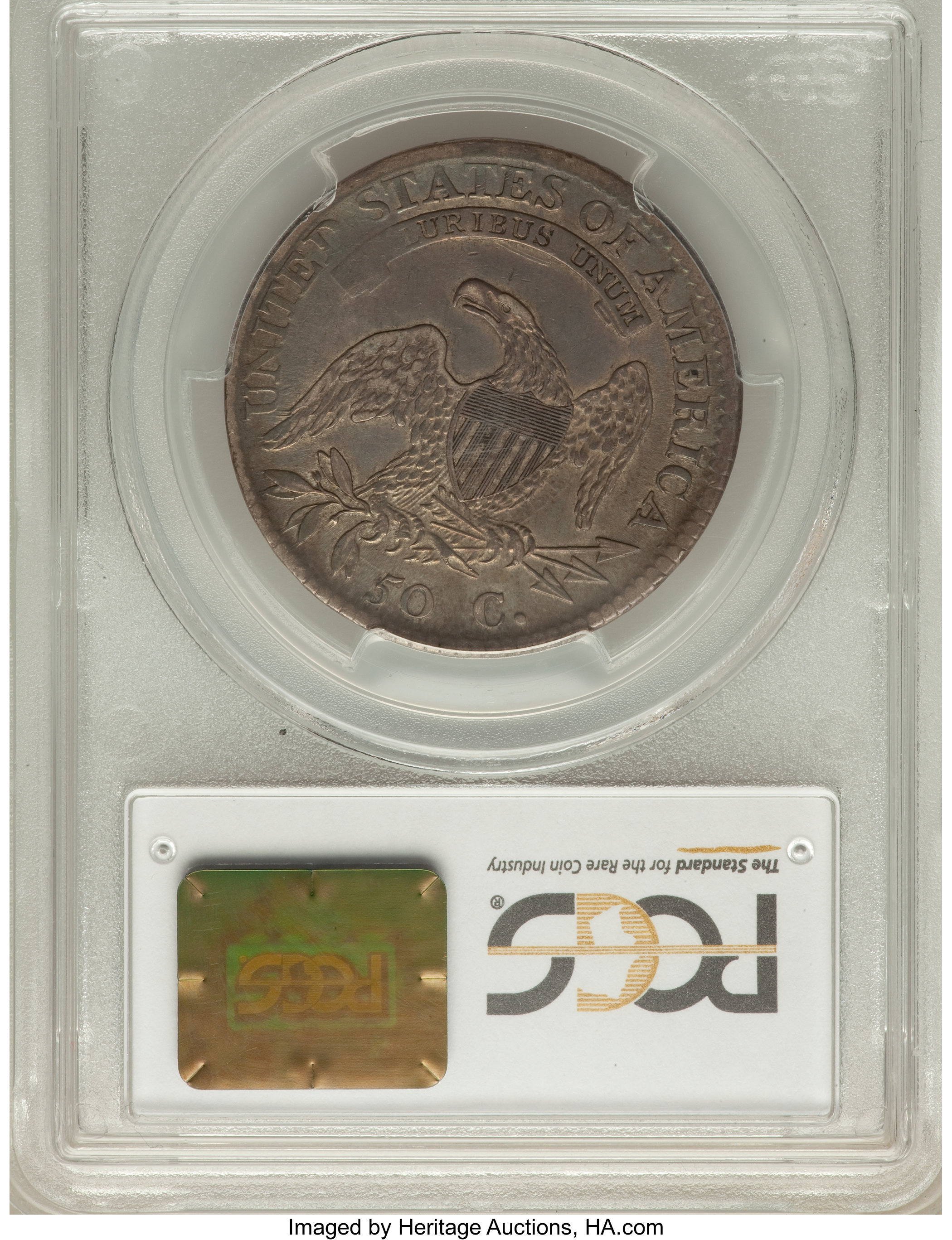 image for: 1813 50C O-106a, R.2, VF35 PCGS. PCGS Population (1/6). NGC Census: (1/8).  ...